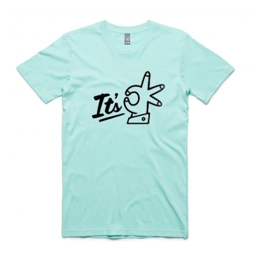 Its OK Green Mint T shirts