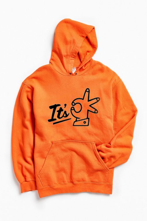 Its OK Orange Hoodie