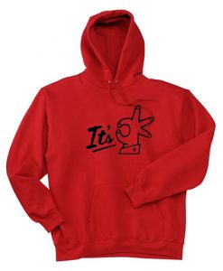 Its OK Red Hoodie