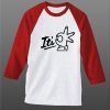 Its OK White Red RaglanT shirts