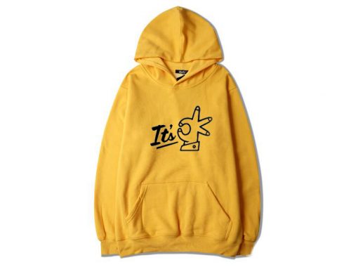 Its OK Yellow Hoodie