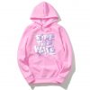 Ride The Wafe Pink Hoodie