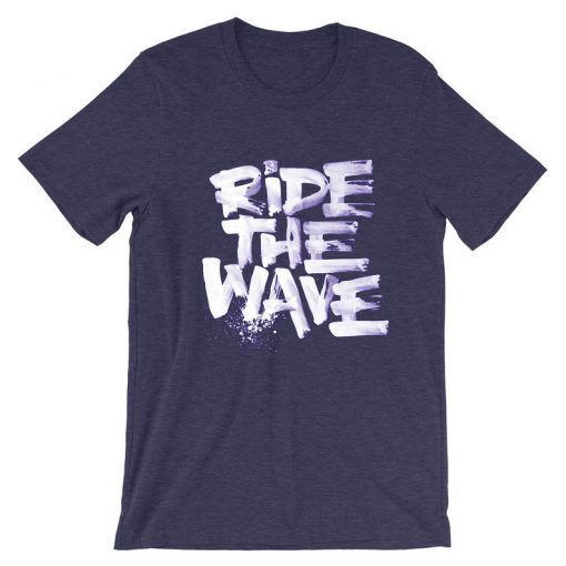 Ride The Wafe PurpleT shirts