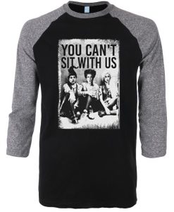 Sanderson Sisters Black Grey Raglan T shirts