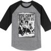 Sanderson Sisters Grey Black Raglan T shirts