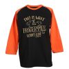 This Is What A Programmer Looks Like Black Orange Raglan T shirts