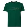 Waveform Ocean Soundwave Green T shirts