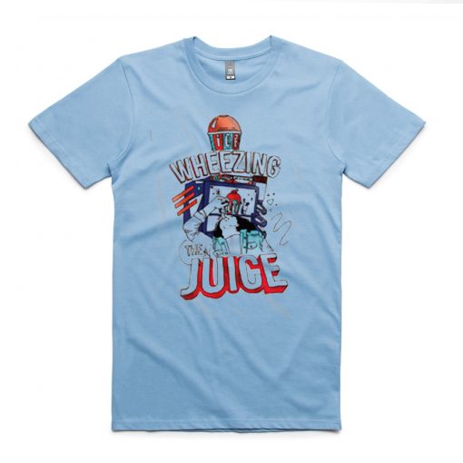 Wheezing The Juice Blue Sky T shirts