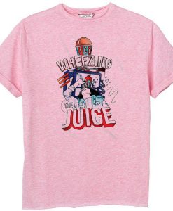 Wheezing The Juice Pink T shirts