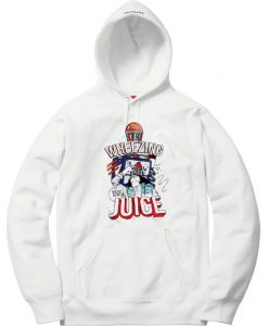 Wheezing The Juice White Hoodie