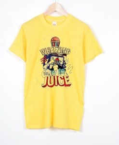 Wheezing The Juice Yellow T Shirts