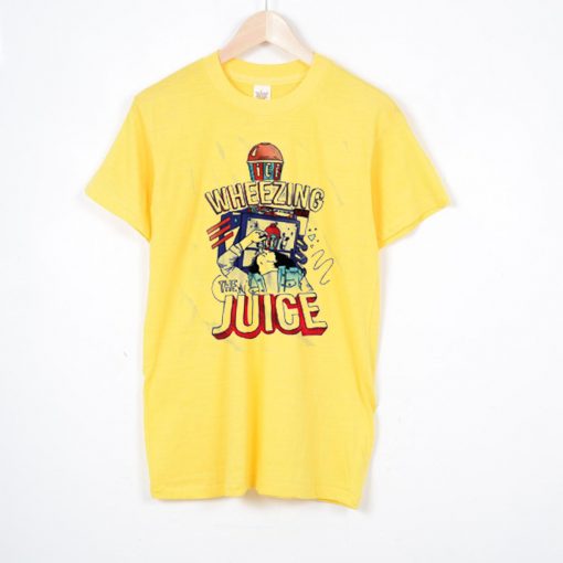 Wheezing The Juice Yellow T Shirts