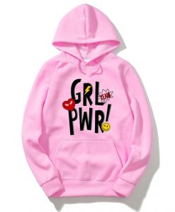 Yeah Girl Power Pink Hoodie