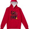 Yeah Girl Power Red Hoodie