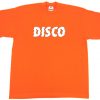 Disco orange t shirt