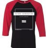 Future Generation Black Red Raglan T shirts