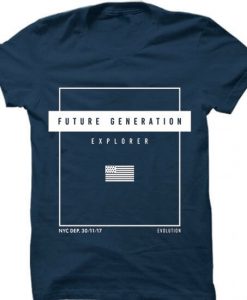 Future Generation Blue Navy T shirts