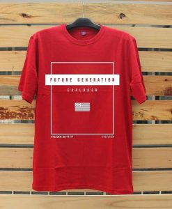 Future Generation Red T shirts