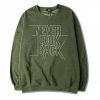 Never Look Back Green Army Sweatshirts