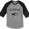 The Losers Club Grey Black Raglan T shirts