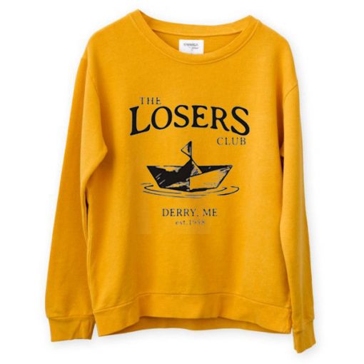 The Losers Club Yellow Sweatshirts