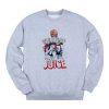 Wheezing The Juice Grey Sweatshirts