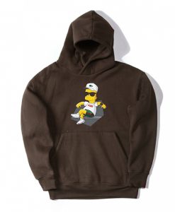 Bart Simpson Stay Brown Hoodie