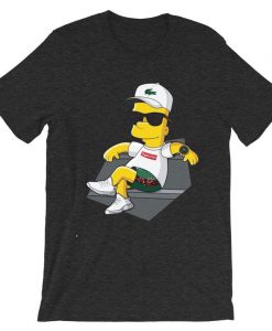 Bart Simpson Stay Grey T shirts