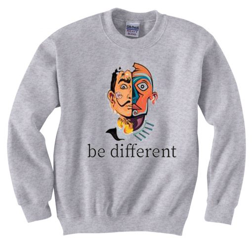 Be different Grey Sweatshirts