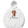 Be different White Hoodie