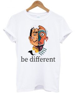 Be different White T shirts