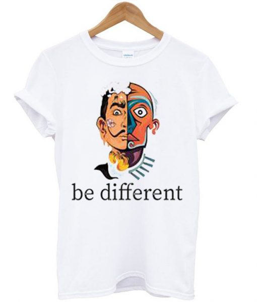 Be different White T shirts