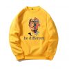 Be different Yellow Sweatshirts