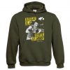 Bruce Lee Mind State Green Army Hoodie