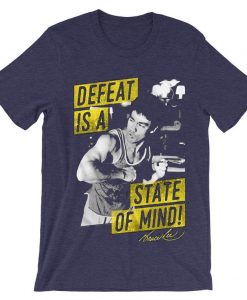 Bruce Lee Mind State Purple T shirts