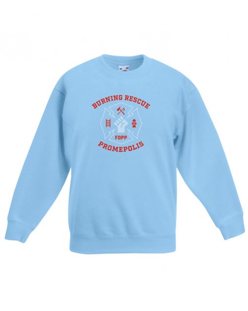 Burning Rescue FDPP Blue Sky Sweatshirts