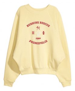 Burning Rescue FDPP Cream Sweatshirts