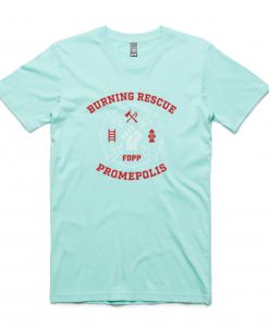 Burning Rescue FDPP Green Mint T shirts