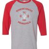 Burning Rescue FDPP Grey Red Raglan T shirts