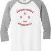 Burning Rescue FDPP White Grey Raglan T shirts