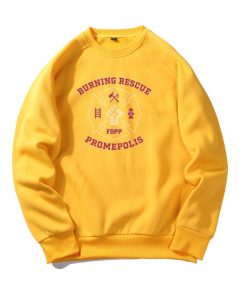 Burning Rescue FDPP Yellow Sweatshirts