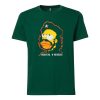 Homer Simpson Cerveza O Muerte Green T shirts