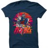 Mobile Suit Gundam Blue Navy T shirts