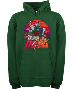 Mobile Suit Gundam Green Hoodie