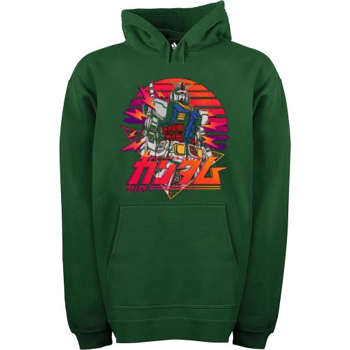 Mobile Suit Gundam Green Hoodie