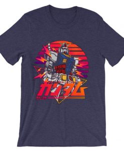 Mobile Suit Gundam Purple T shirts