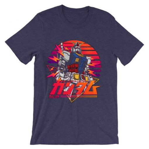 Mobile Suit Gundam Purple T shirts