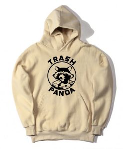 Rocket Raccoon Trash Panda Cream Hoodie