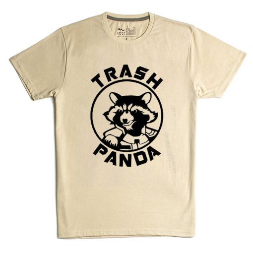 Rocket Raccoon Trash Panda Cream tshirts