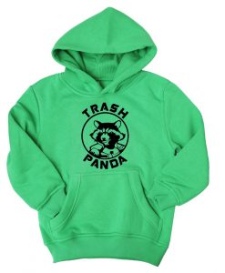 Rocket Raccoon Trash Panda Green Hoodie